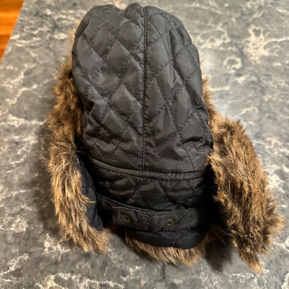 Winter Trapper Hat With Faux Fur Accents (Unisex) - Picture 5 of 6